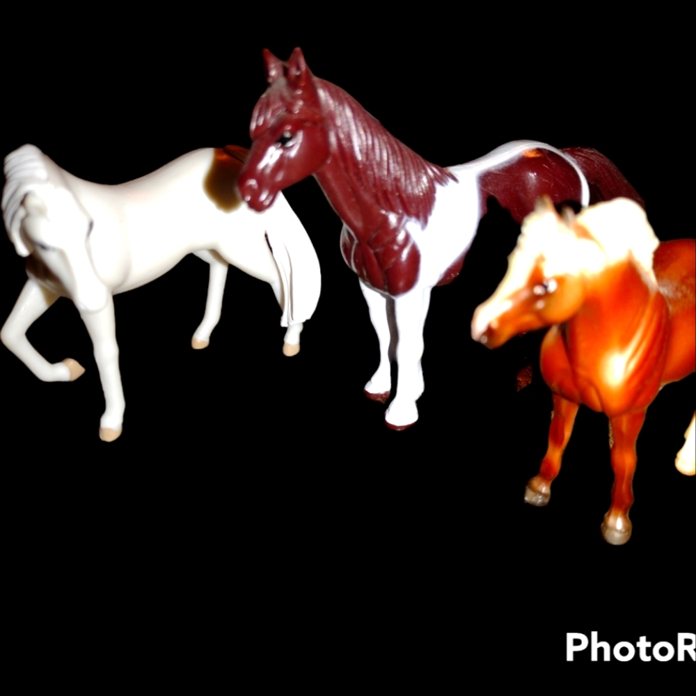 Set of Three Breyer Mini Horses